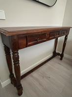 Koloniale side table, Ophalen, 100 tot 150 cm, Zo goed als nieuw, 25 tot 50 cm