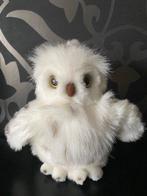 Witte sneeuw uil knuffel, Ophalen of Verzenden, Zo goed als nieuw, Overige typen