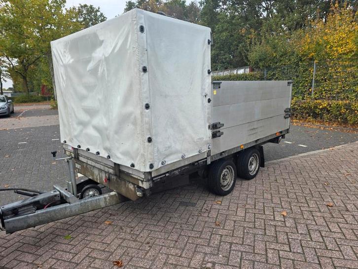 Atec 3500 kg kipper 3 zijdig, Auto diversen, Aanhangers en Bagagewagens, Zo goed als nieuw, Ophalen