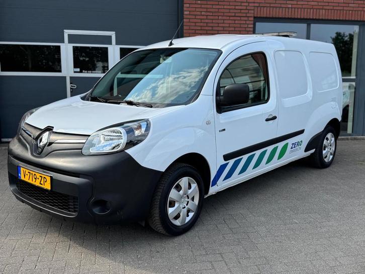 Renault Kangoo Z.E. Maxi Navi Cruise Airco Lang XXL, Auto's, Bestelauto's, Bedrijf, Te koop, ABS, Airconditioning, Bluetooth, Boordcomputer