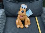 Nieuwe Disney 100years Pluto knuffel met geluid, werkt!!, Ophalen, Goofy of Pluto, Zo goed als nieuw, Knuffel
