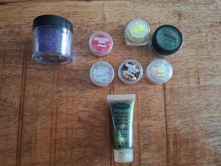 !!zgan!! Glitter, Kleding | Dames, Carnavalskleding en Feestkleding, Zo goed als nieuw, Accessoires, Carnaval, Ophalen of Verzenden