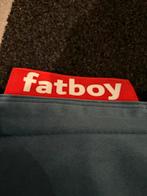 Fatboy velvet zitzak blauw, Ophalen, Nieuw, Blauw, Zitzak