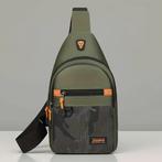 Nieuwe Prachtige 2-layer CROSSBODY SLINGBAG "OXFORD", Verzenden, Nieuw, Groen