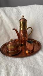 Koperen koffieset, Ophalen of Verzenden