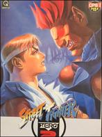 STREET FIGHTER ALPHA 2 Capcom Retro Arcade Poster, Ophalen of Verzenden, Nieuw, A1 t/m A3, Film en Tv