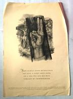Prent Aart van Dobbenburgh 1944, Verzamelen, Militaria | Tweede Wereldoorlog, Ophalen of Verzenden, Overige soorten, Nederland