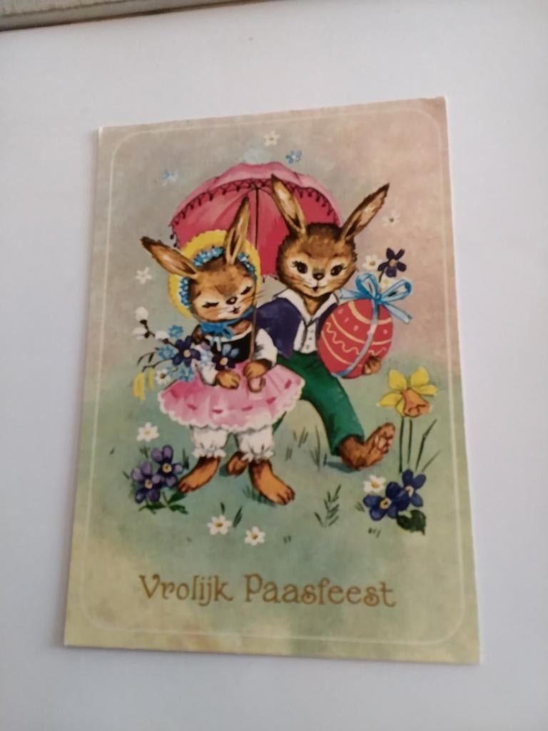 VROLIJK. PAASFEEST, Ophalen of Verzenden, Sterren en Beroemdheden