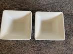 2 porcelein vierkante bakjes van Villeroy & Boch, Verzenden