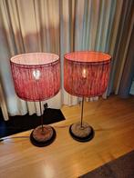 Lamp  rode kap, Ophalen of Verzenden, Nieuw, Minder dan 100 cm