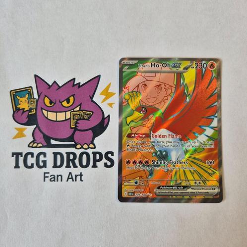 Ethan's Ho-Oh 209/182 Destined Rivals, Hobby en Vrije tijd, Verzamelkaartspellen | Pokémon, Nieuw, Losse kaart, Ophalen of Verzenden