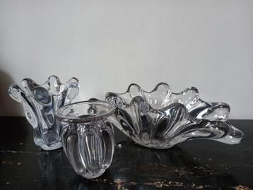 Mid Century Art Vannes Le Châtel design kristal beschikbaar voor biedingen
