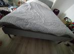 Slattum Gray Ikea Double (140x200) Bed, Ophalen, Overige materialen, Tweepersoons, 140 cm