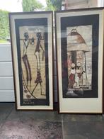 Zuid afrikaanse batik doeken, Antiek en Kunst, Ophalen of Verzenden