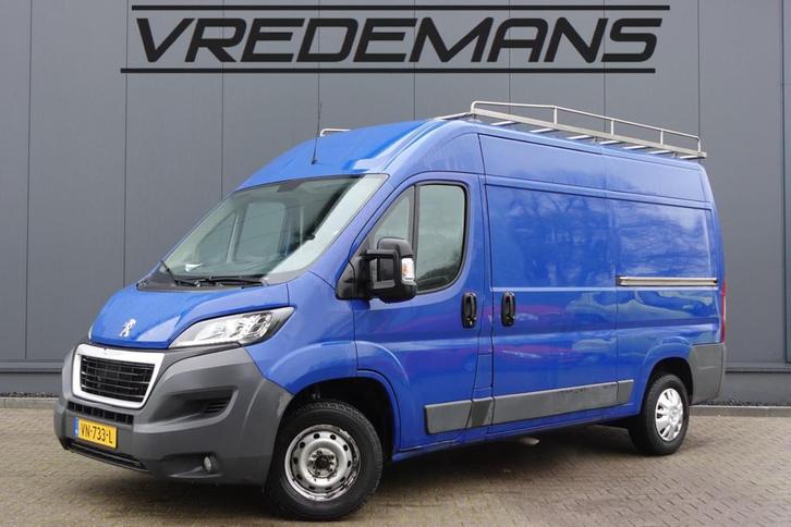 Peugeot Boxer 330 2.2 HDI L2H1 DC Profit+ NAP/NAVI/2X SCHUIF, Auto's, Bestelauto's, Bedrijf, Te koop, ABS, Achteruitrijcamera