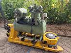 compressor met Zega luchtslang haspel, Ophalen, Gebruikt, 6 tot 10 bar