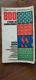 800 Breisteken Boekje - Inspiratie voor Breiliefhebbers, Boeken, Ophalen of Verzenden, Gelezen, Breien en Haken, Onbekend