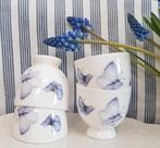 4 eierdopjes Marjolein Bastin Sketch of Nature Vlinder, Huis en Inrichting, Keuken | Servies, Overige typen, Ophalen of Verzenden