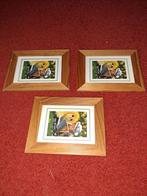 3 Houten fotolijsten met paspetoe 23x28, Minder dan 50 cm, Gebruikt, Ophalen of Verzenden, Minder dan 50 cm