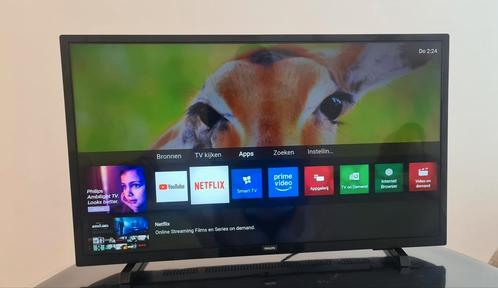 Mooie phillips smart tv 32 inch wifi Introductiejaar : 2020, Audio, Tv en Foto, Televisies, Zo goed als nieuw, 100 cm of meer