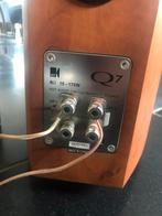 Kef  q7 luidsprekers 2 stuks., Audio, Tv en Foto, Luidsprekers, Zo goed als nieuw, 120 watt of meer, Front, Rear of Stereo speakers