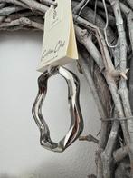 NIEUW > Zilveren Aparte Metalen Armband / Cotton Club, Ophalen of Verzenden, Nieuw, Zilver, Zilver