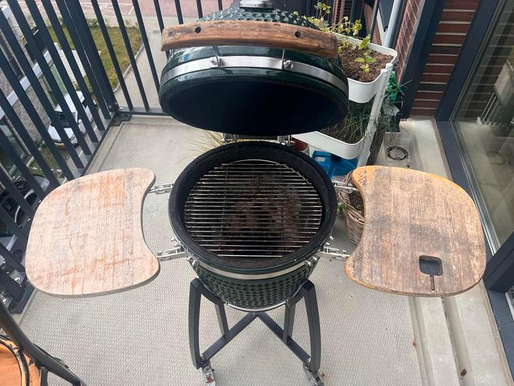 Premium Kamado barbecue 16 inch met onderstel., Tuin en Terras, Houtskoolbarbecues, Gebruikt, Ophalen