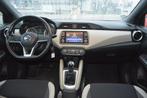 Nissan Micra 1.0 IG-T N-Design Clima|Cruise|NAVI|Goed OH!, Auto's, Nissan, Voorwielaandrijving, Stof, Gebruikt, Euro 6