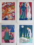 Kees van Dongen houtgravures 1001 nacht, Verzenden