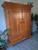 Eiken broodkast, Ophalen, Gebruikt, 100 tot 150 cm, Eikenhout