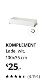 IKEA Komplement lade 100x35 cm, Ophalen, 100 tot 150 cm, Zo goed als nieuw, Minder dan 100 cm