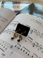 Muziek nootjes, Overige materialen, Hangers, Zwart, Nieuw