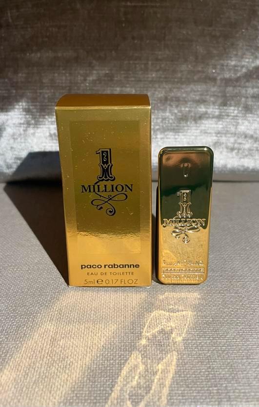 Miniatuur Paco Rabanne One Million edt, 5 ml nieuw in doos, Verzamelen, Parfumverzamelingen, Nieuw, Miniatuur, Gevuld, Ophalen of Verzenden