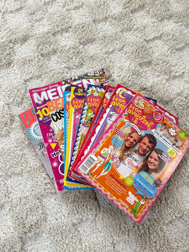 Tijdschriften, Ophalen of Verzenden, Gelezen, Overige typen