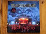 Iron Maiden, 3 LP: Rock in Rio (2002, Europe)., Cd's en Dvd's, Vinyl | Hardrock en Metal, Ophalen of Verzenden, Zo goed als nieuw