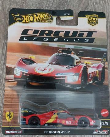 Hot Wheels Premium Ferrari 499P (Circuit Legends) beschikbaar voor biedingen
