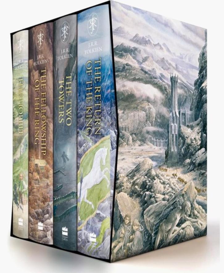 J.R.R. Tolkien - The Hobbit & The Lord of the Rings Boxset, Boeken, Fantasy, Zo goed als nieuw, Ophalen of Verzenden