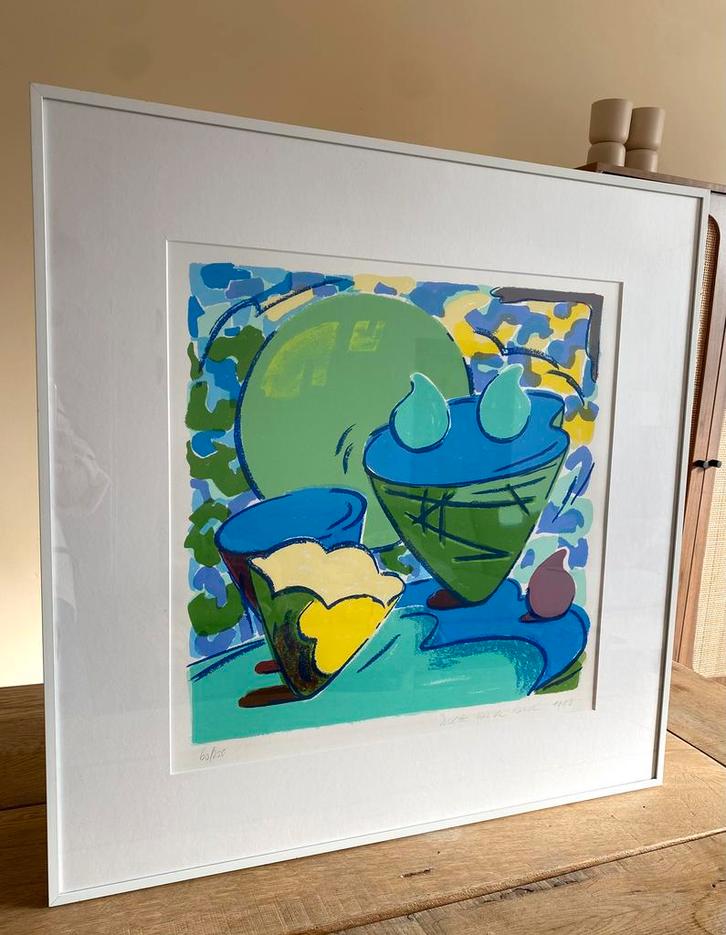 Susette van de Lande Zeefdruk (1993), handgesigneerd, Antiek en Kunst, Kunst | Litho's en Zeefdrukken, Ophalen