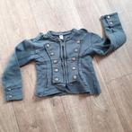 grijs koetsiersjasje mt 122/128, Meisje, Trui of Vest, Frendz, Ophalen of Verzenden