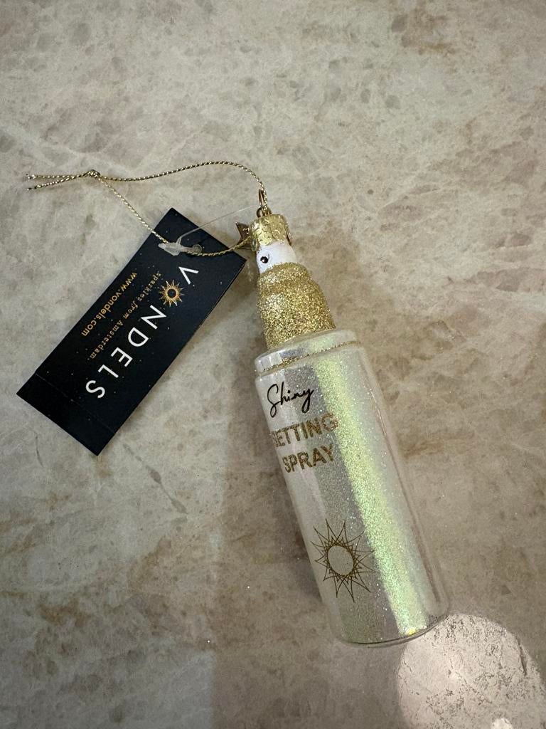 Nieuw VONDELS setting spray kerstornament, Diversen, Kerst, Ophalen of Verzenden, Nieuw