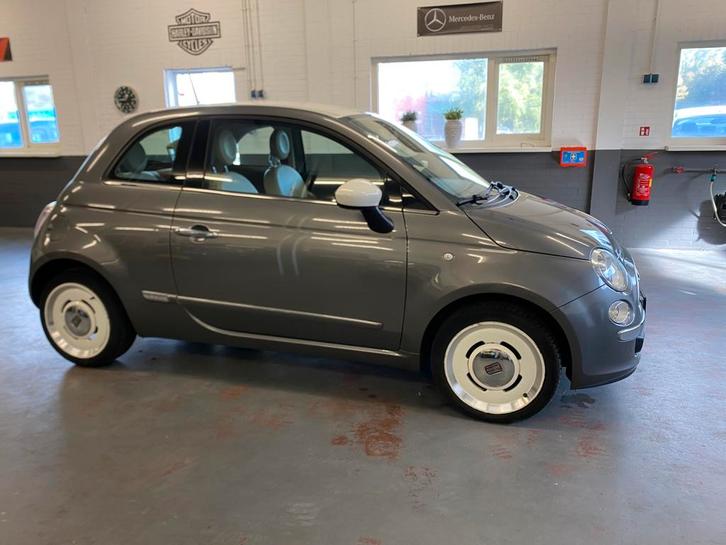 Fiat 500 1.2 C Vintage airco navi pdc CarPlay, Auto's, Fiat, Bedrijf, ABS, Airbags, Airconditioning, Alarm, Android Auto, Apple Carplay