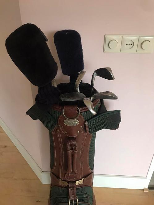 Golftas met inhoud, Sport en Fitness, Golf, Gebruikt, Set, Overige merken, Ophalen
