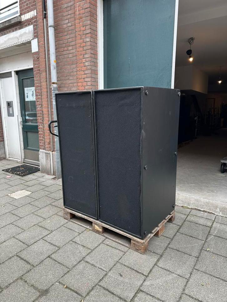 Dubbel 18 inch subwoofers 1800W RMS, Audio, Tv en Foto, Luidsprekers, Gebruikt, Subwoofer, 120 watt of meer, Overige merken, Ophalen