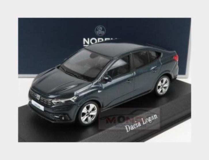 Dacia Logan 2021 Grijs Schaal 1/43 Norev 509043, Hobby en Vrije tijd, Modelauto's | 1:43, Nieuw, Auto, Norev, Ophalen of Verzenden