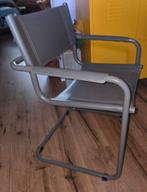 2 mooie buisframe stoelen., Huis en Inrichting, Stoelen, Ophalen, Gebruikt, Twee, Metaal