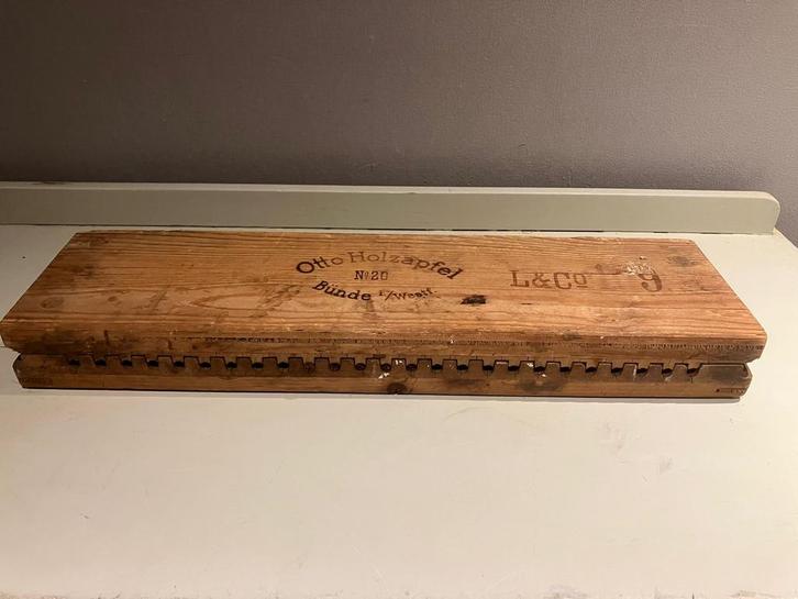 Oude Sigarenmal Otto Holzapfel, Antiek en Kunst, Antiek | Gereedschap en Instrumenten, Ophalen of Verzenden