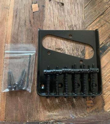 Telecaster brug vintage style 6 zadels black ook toploader beschikbaar voor biedingen