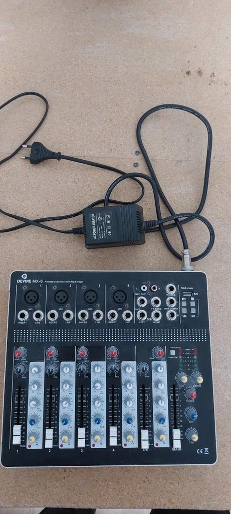 Devine MX-6, Muziek en Instrumenten, Mengpanelen, Gebruikt, Ophalen