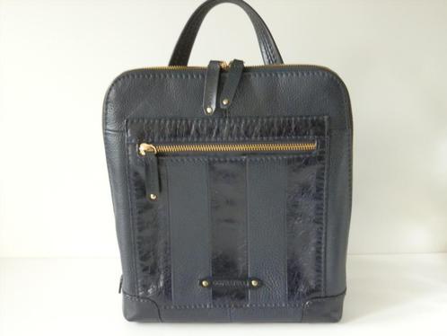 Gigi Fratelli damestas. Leer., Sieraden, Tassen en Uiterlijk, Tassen | Damestassen, Zo goed als nieuw, Overige typen, Blauw, Ophalen of Verzenden