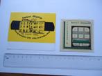 sticker oud Valkenburg Lennards hotel vintage Riche retro, Verzenden, Zo goed als nieuw, Bedrijf of Vereniging